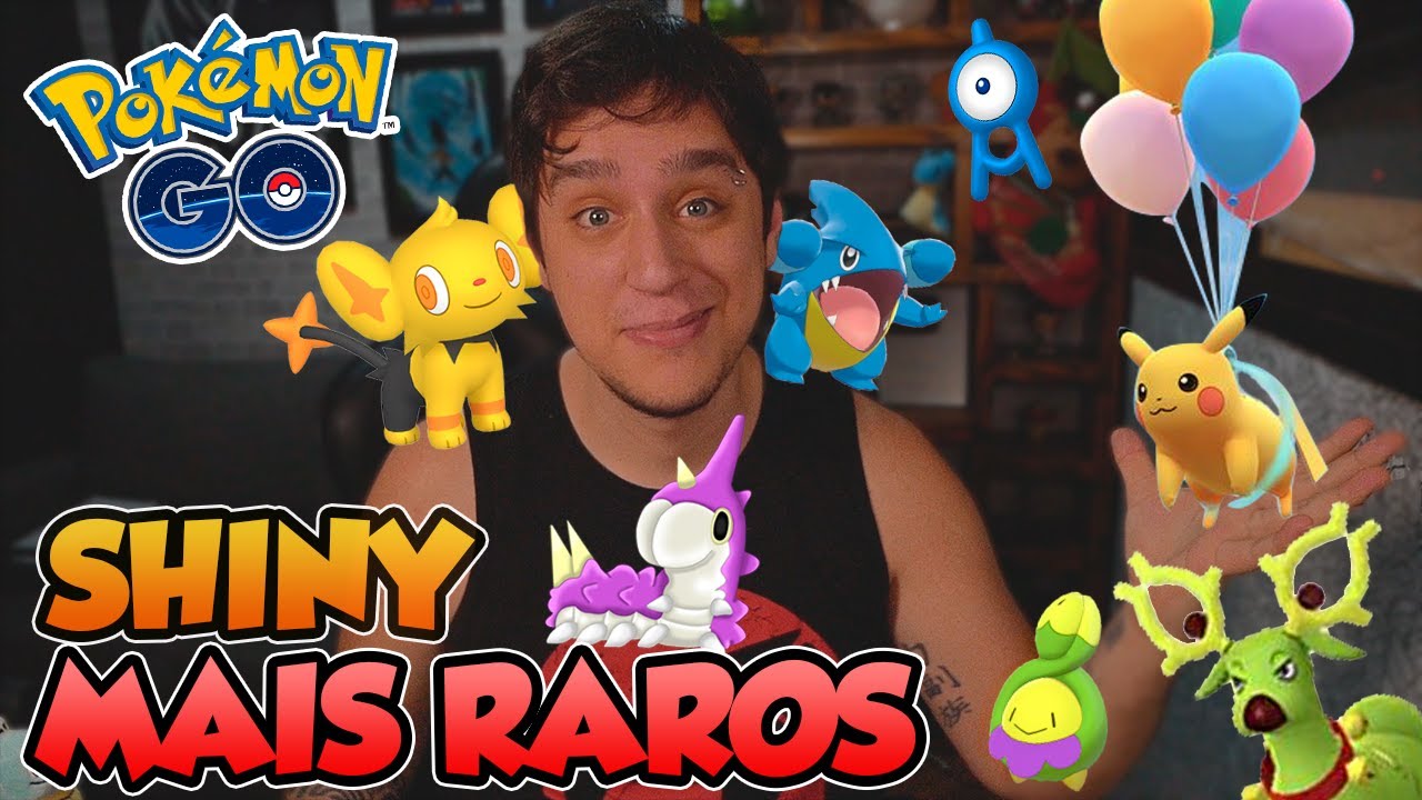 LISTA DOS SHINY MAIS RAROS DO TIGER DEZ/20 –  Pokémon Go