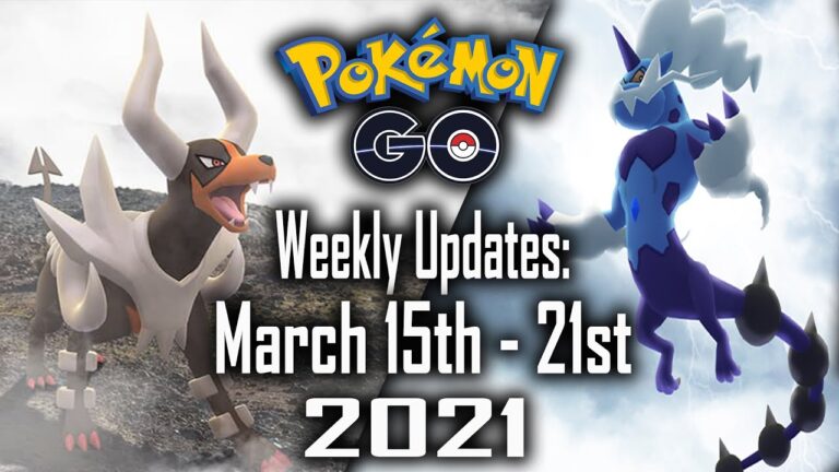 Therian Form Thunderous, New Mega Raids, and Raid Hours! | Pokemon GO News and Updates March 15 – 21