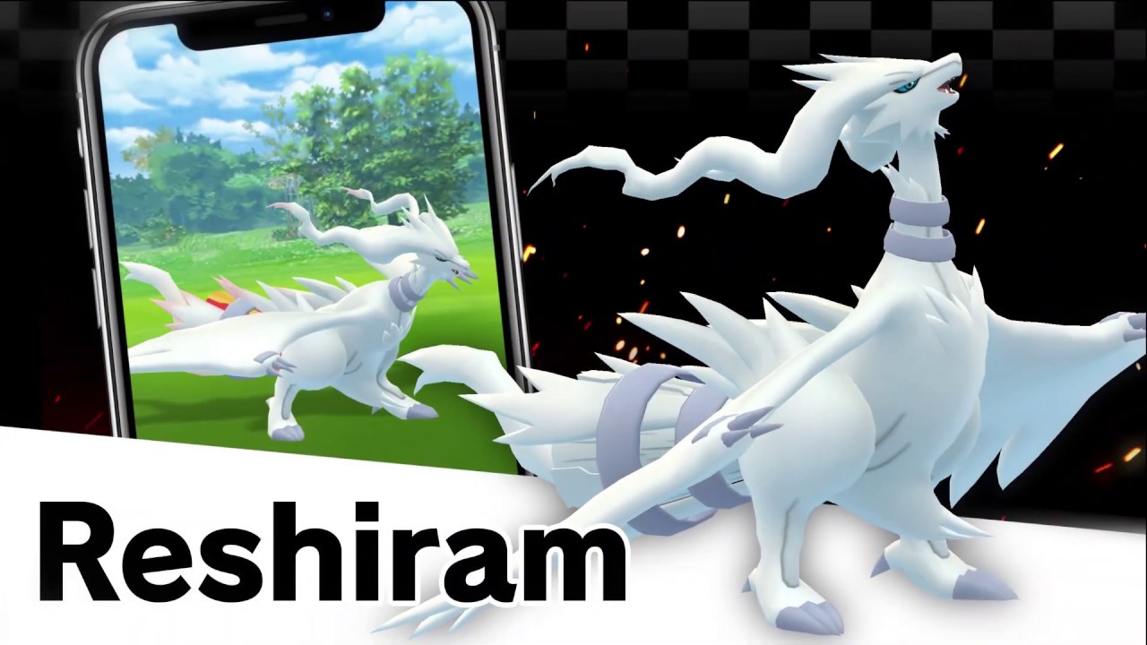 Reshiram, Zekrom, and Kyurem are coming to Pokémon GO!