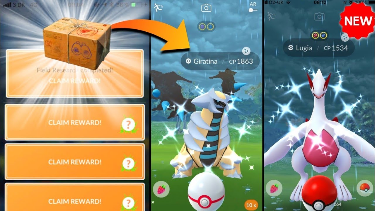 🤔 Legendary pokemons in research breakthrough | pokémon go.