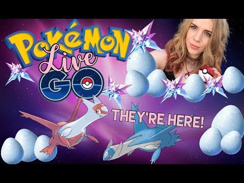 LATIAS AND LATIOS ARE HERE! Pokemon GO News and Chill live stream!