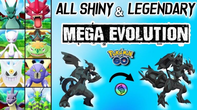 All shiny & legendary evolution pokemons || mega evolution in pokemon go 2020 || mega evolution.