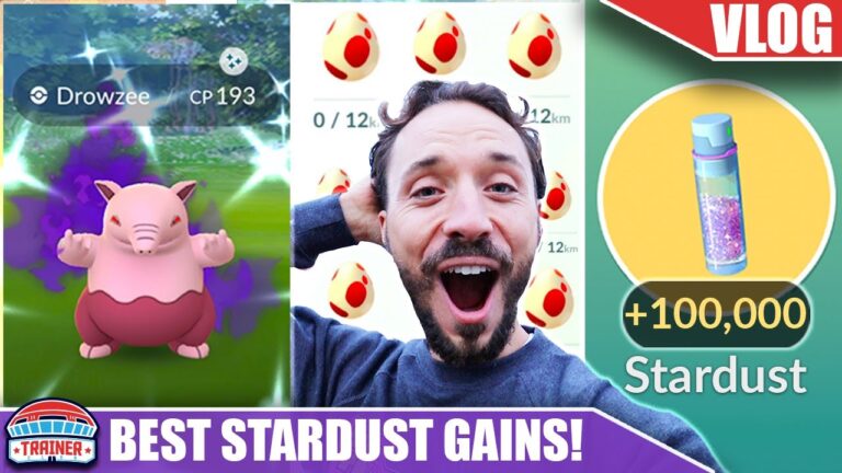 STARDUST HACK! EASIEST *100,000 STARDUST* PER WEEK in POKÉMON GO – 12km EGG FARM SECRET | Pokémon GO