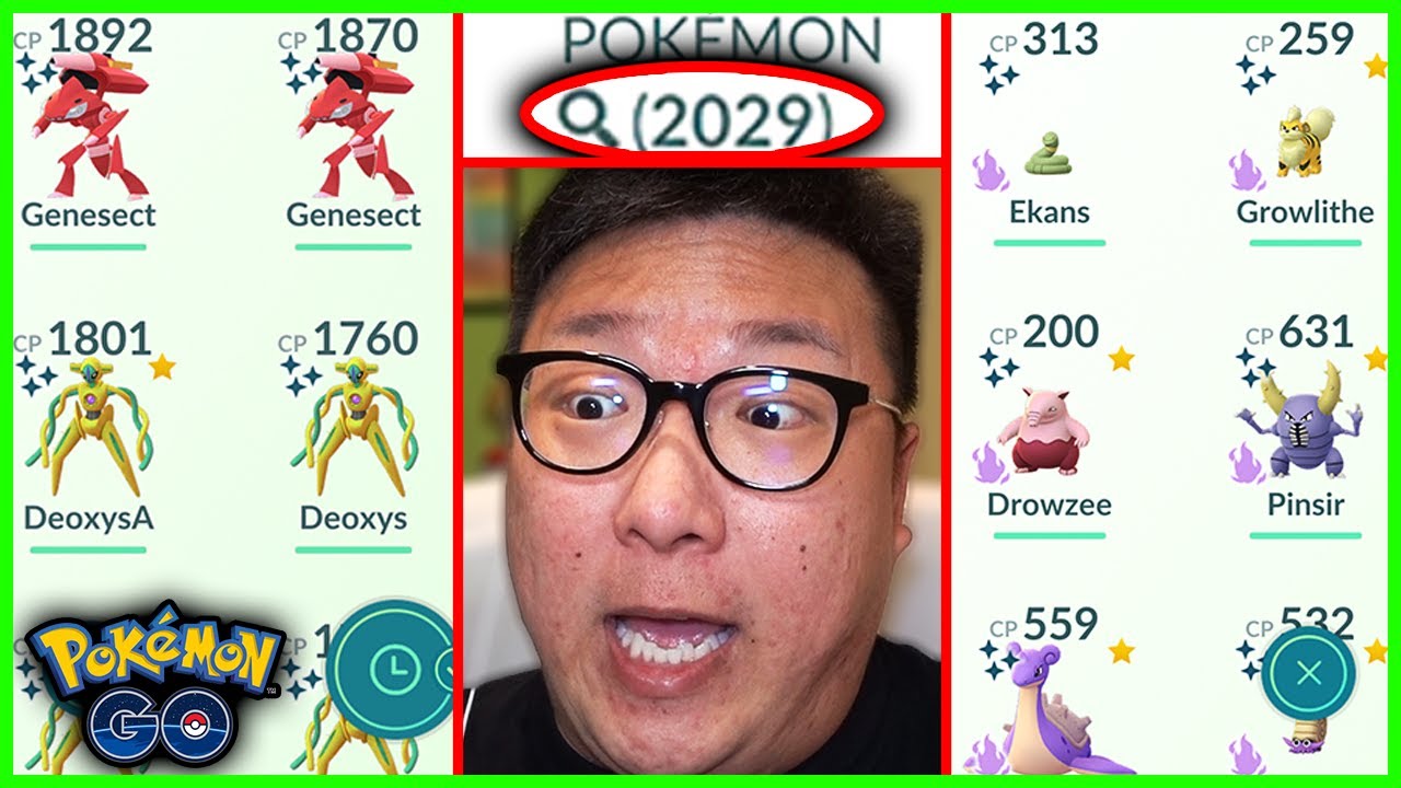 2000 SHINY POKEMON COLLECTION IN POKEMON GO