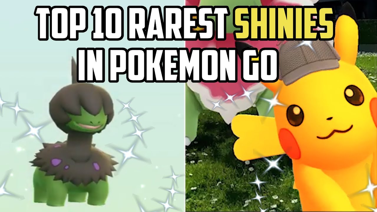 Top 10 Rarest Shiny Pokemon in Pokemon Go!