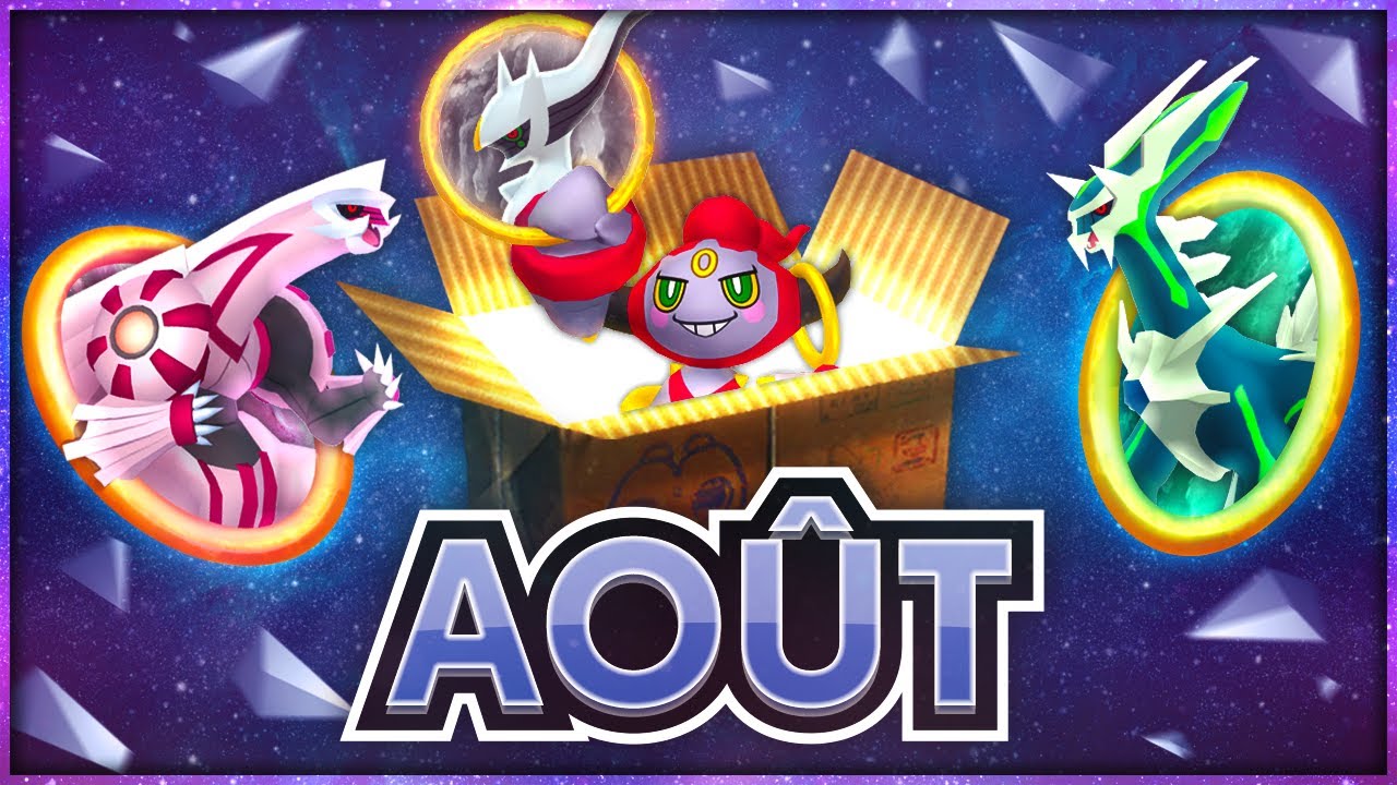 ULTRA BONUS ! PASS GRATUIT, QUÊTE GIOVANNI, HOOPA ? ARCEUS ? GUIDE AOÛT BOÎTE TAMPONS, NEWS POGO !