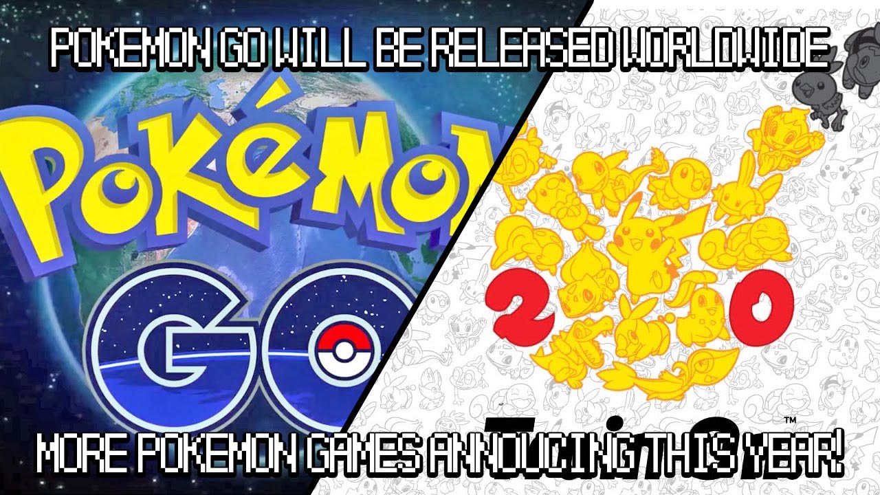 HUGE Pokemon Go News Update! Ishihara Has Confirmed World Wide Release! More Pokemon Titles To Come!