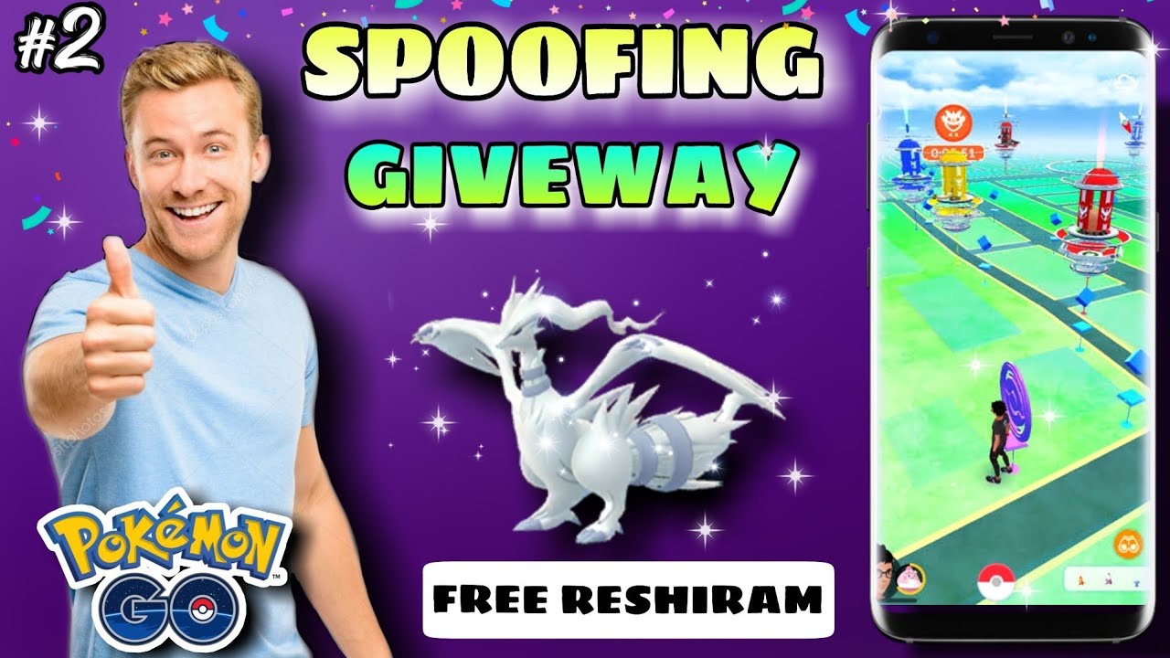 SPOOFING GIVEWAY #2 || Free Reshiram Giveaway || Reshiram Pokemon go 2020 || free Spoofing for you.