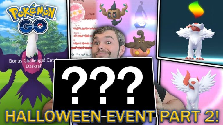 I WAS WAITING FOR THIS! NEW, HUNDO, MEGA, & SHINY POKÉMON CAUGHT! (Pokémon GO Halloween Event)