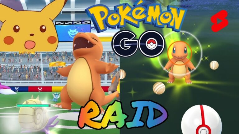 Raid Charmander – Pokémon GO  incursión nivel 1 #Shorts