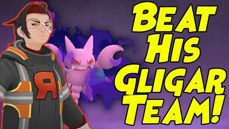 How to Beat ARLO New Gligar Team in Pokemon GO