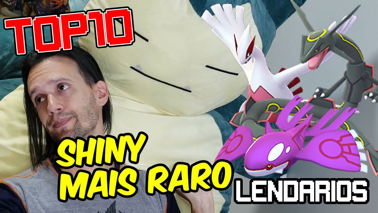 TOP 10 SHINIES MAIS RAROS LENDÁRIOS do Pokemon GO (2020 ATUALIZADO)| Pokemon Go