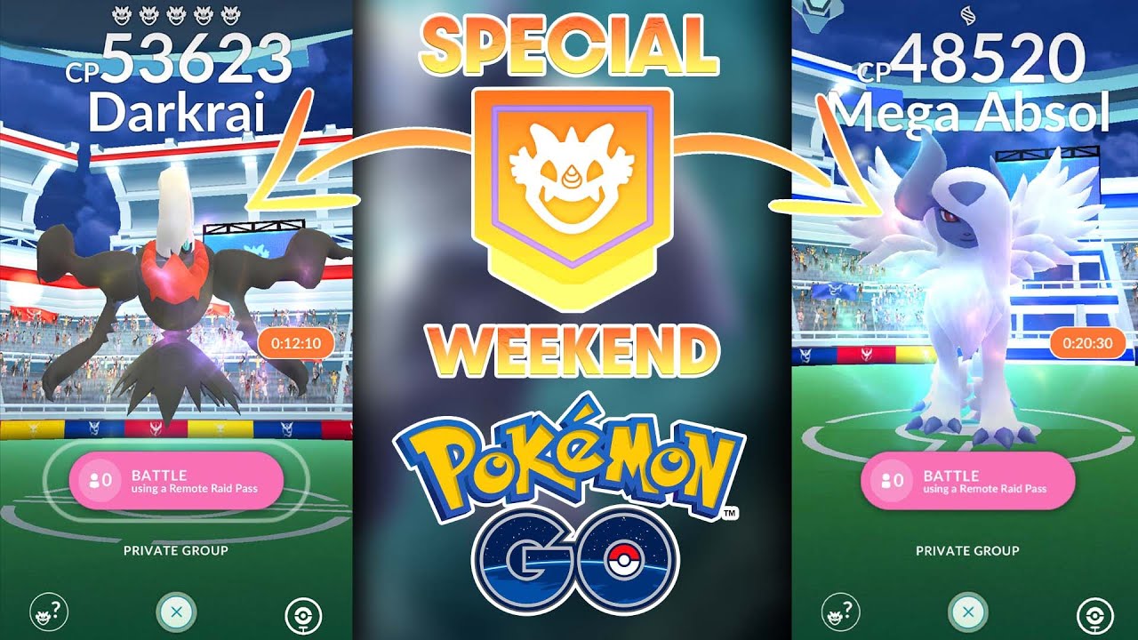 *SPECIAL RAID WEEKEND* DETAILS in POKEMON GO