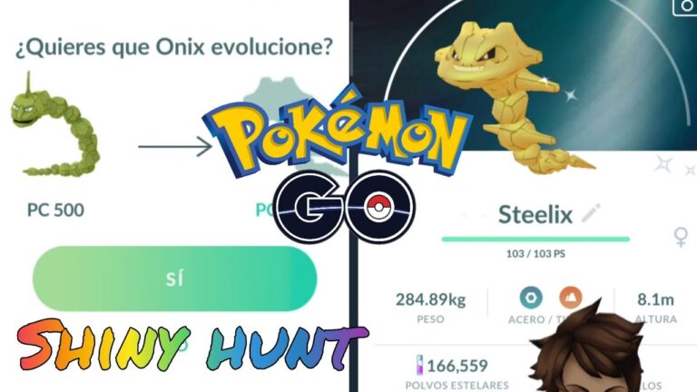 Onix to Steelix shiny ✨Evolving a Pokémon in Pokémon Go