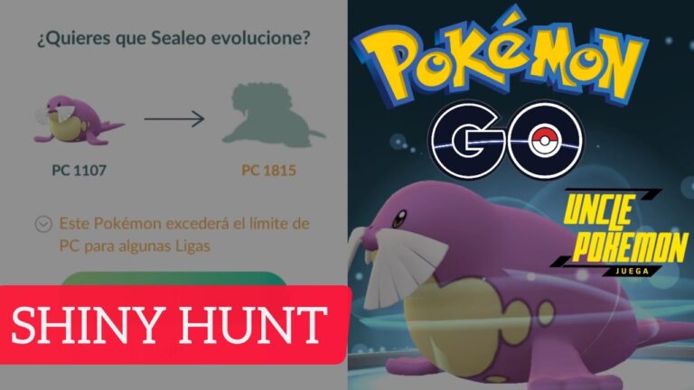 Sealeo to Walrein shiny ✨Evolving a Pokémon in Pokémon Go
