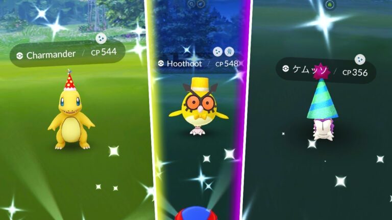 *NEW* NEW YEAR’S EVENT IN POKEMON GO! Shiny Hoothoot Spawns, Party Hat Pokemon & More!