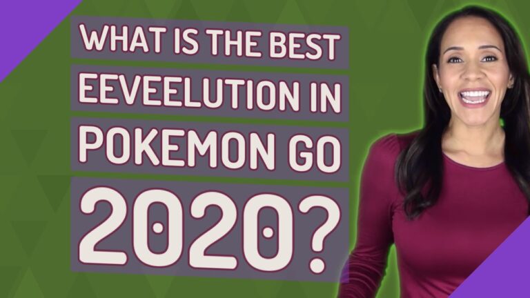 What is the best Eeveelution in Pokemon Go 2020?