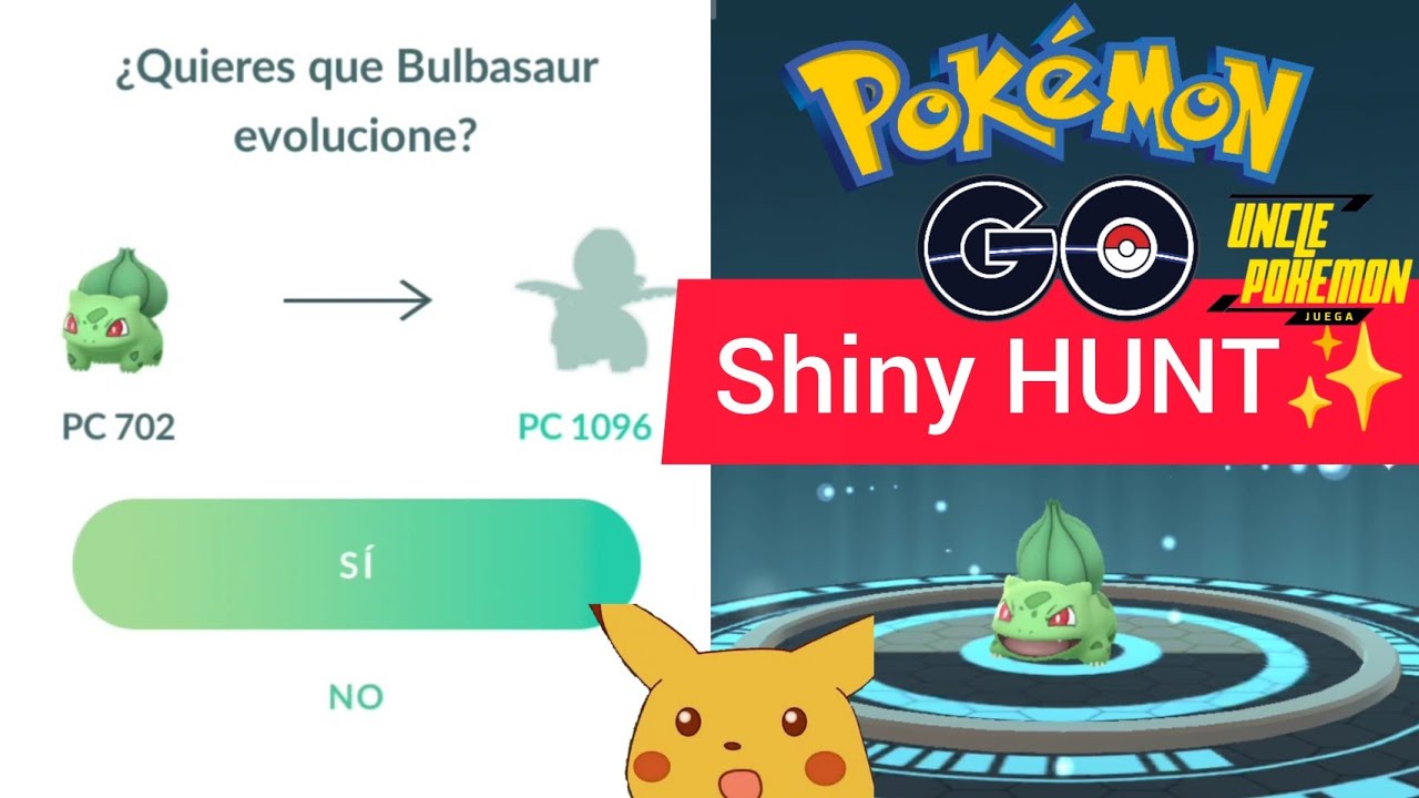 Bulbasaur to Ivysaur shiny ✨Evolving a Pokémon in Pokémon Go