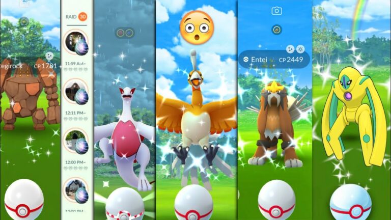 Get 11 Shiny legendary & mythical pokemons in one month 🥰 New events & raids in pokemon go 2022