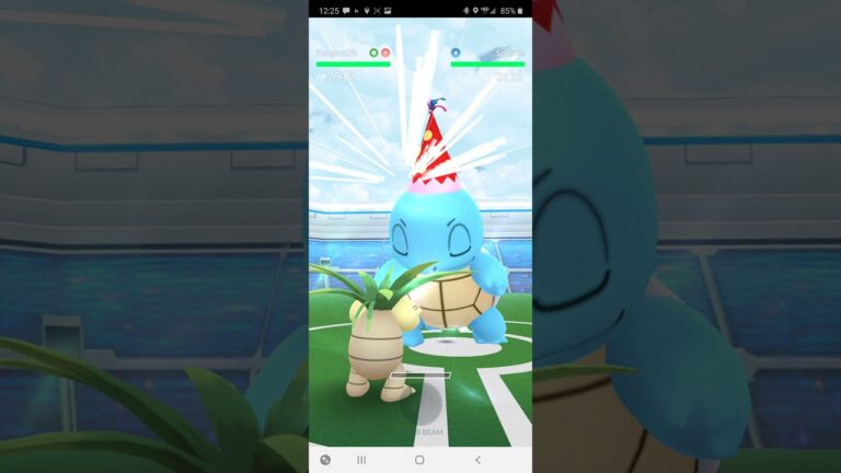 Squirtle Party Hat Raid Pokemon Go 2020