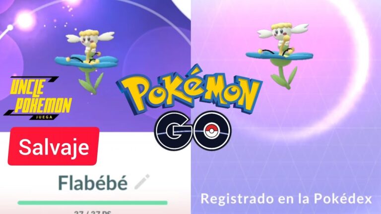Registro Flabebe en la pokedex de Pokémon GO #pokemongo