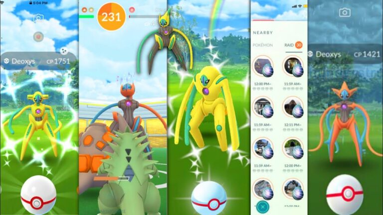 Best deoxys in pokemon go | Shiny deoxys raids & shiny rates in pokemon go.