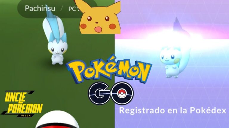 Registro Pachirisu en la pokedex de Pokémon GO #pokemongo