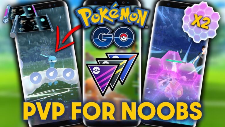 FULL *PVP FOR NOOBS* GUIDE in POKEMON GO | FAST/CHARGE MOVES, TURNS, SHEILDS & SWITCHING EXPLAINED!