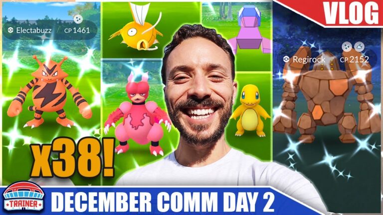 MY NEW RECORD! *OVER 35 SHINIES* – MOST I’VE CAUGHT FOR COMMUNITY DAY – DAY 2 | Pokémon GO VLOG