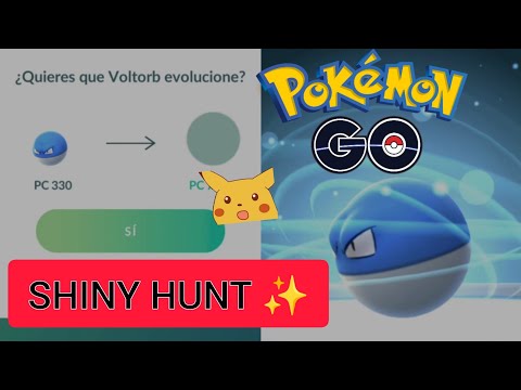 Voltorb to Electrode shiny ✨Evolving a Pokémon in Pokémon GO