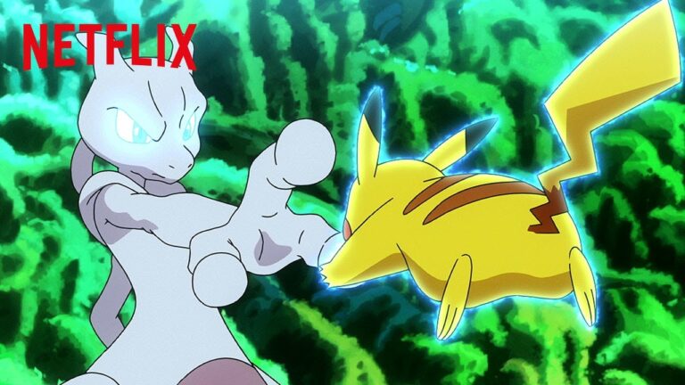 Ash & Goh Battle Mewtwo | Pokémon Journeys: The Series | Netflix After School
