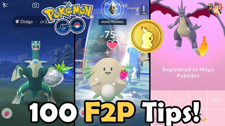 TOP 100 TIPS & TRICKS In Pokémon GO! (2021) | Free To Play (F2P) Guide | How To Play Effectively