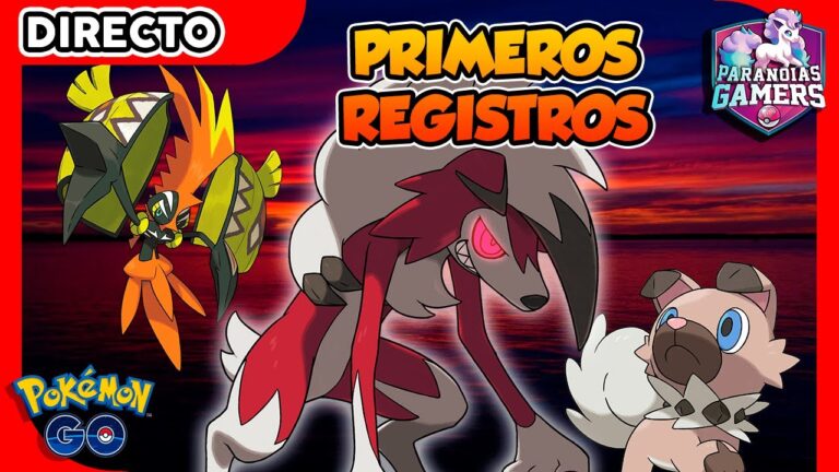 🔴 EN DIRECTO: PRIMEROS REGISTROS DE ALOLA EN RAID!! LYCANROC NOCTURNO I LOVE YOU  | Pokémon GO