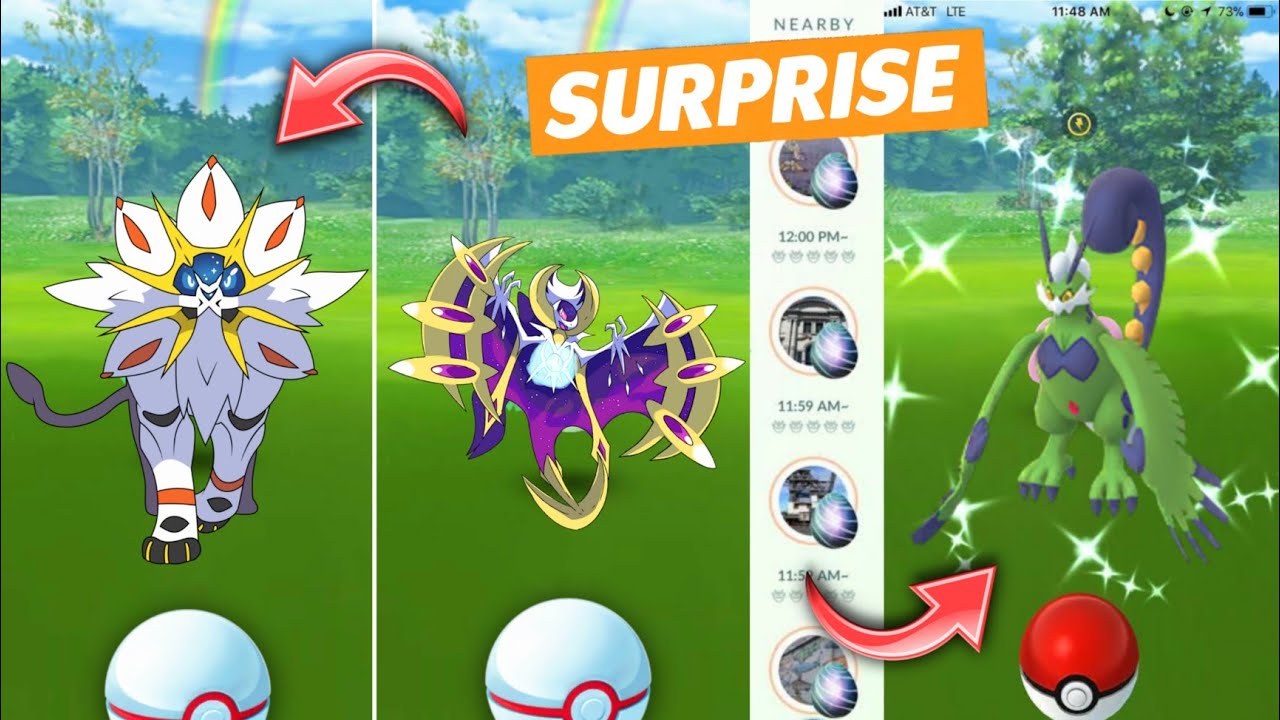 New gen 7 surprise Legendary pokemons in pokemon go | upcoming Legendary pokemons in pokemon go.