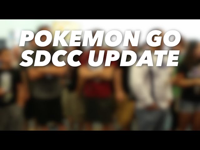 Pokemon Go News from San Diego Comic Con (SDCC)