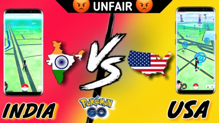 INDIA V/S USA IN POKEMON GO || unfair pokemon go || best spoofing locations for pokemon go 2020.