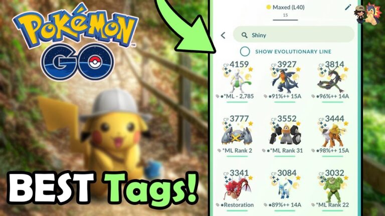 BEST Tags To Use & Avoid Using In Pokémon GO! (2020) | How To Tag Pokemon & Manage Your Storage!