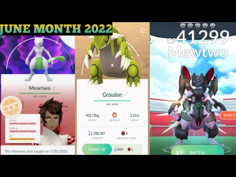 Mewtwo raid🤩Pokemon go 2022. June month details in Pokemon go. #pokemongo #gofest2022 #mewtworaid