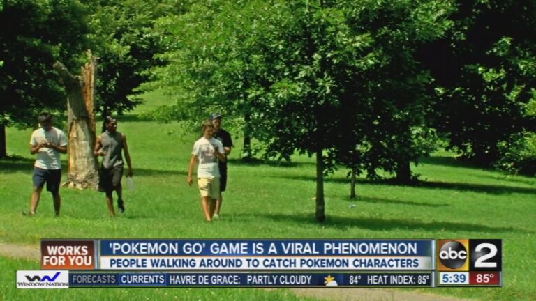 Pokemon Go is a viral phenomenon
