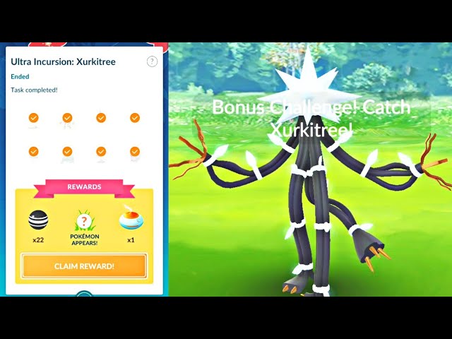 Ultra Incursion: Xurkitree Collection Challenge In Pokemon Go | Pokemon Go Fest 2022 Finale