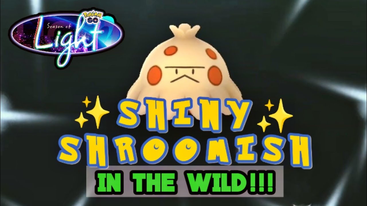 SEASON OF LIGHT WILD SPAWN FEATURING ✨SHINY SHROOMISH✨ IN POKÉMON GO | 3BFierce #Shorts