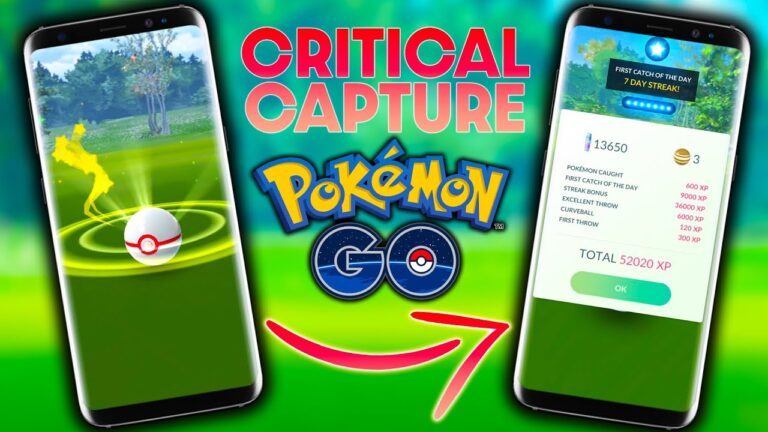 WHAT IS *CRITICAL CAPTURE* in POKEMON GO? #short