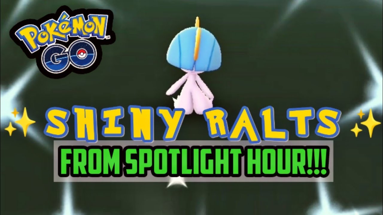 SPOTLIGHT HOUR IN POKÉMON GO SHOULD BE LIKE THIS EVERY WEEK!!! 😉 | ✨SHINY RALTS✨ CAUGHT | #Shorts