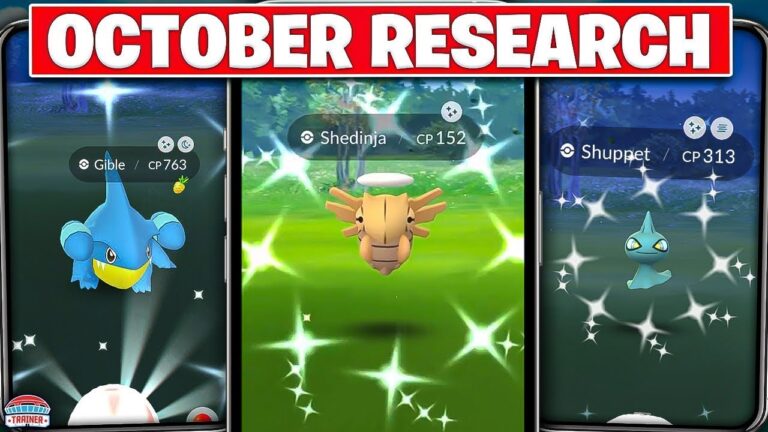 The BEST RESEARCH Tasks for *OCTOBER* | Pokémon GO