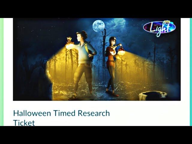 Halloween Timed Research Ticket In Pokemon go | Pokemon Go Today Research | Pokemon Halloween Event