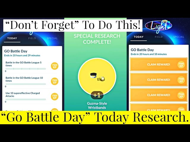 GO Battle Day: Guzma Research Pokemon Go | Pokemon Go New Event | Pokemon Go Today Research