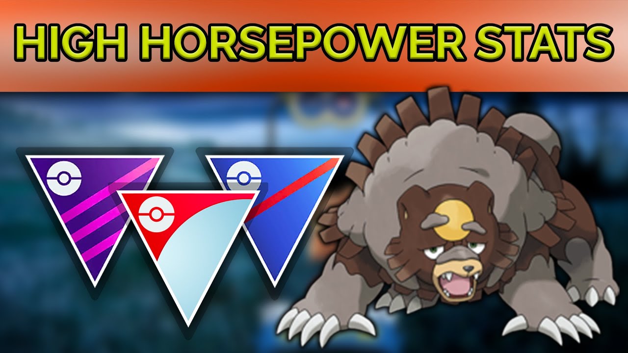 HIGH HORSEPOWERS STATS GOT ADDED! URSALUNA THE NEW MASTER LEAGUE KING | POKEMON GO NEWS