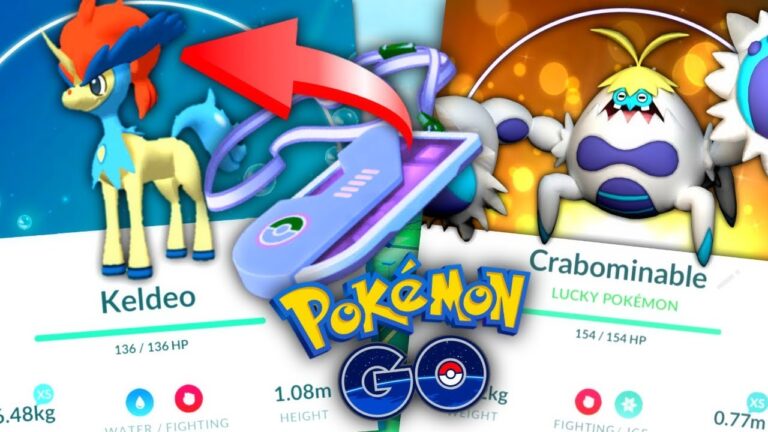 *WORTH PAYING FOR?* Keldeo ticket & NEW CRABRAWLER + CRABOMINABLE Event in Pokemon GO