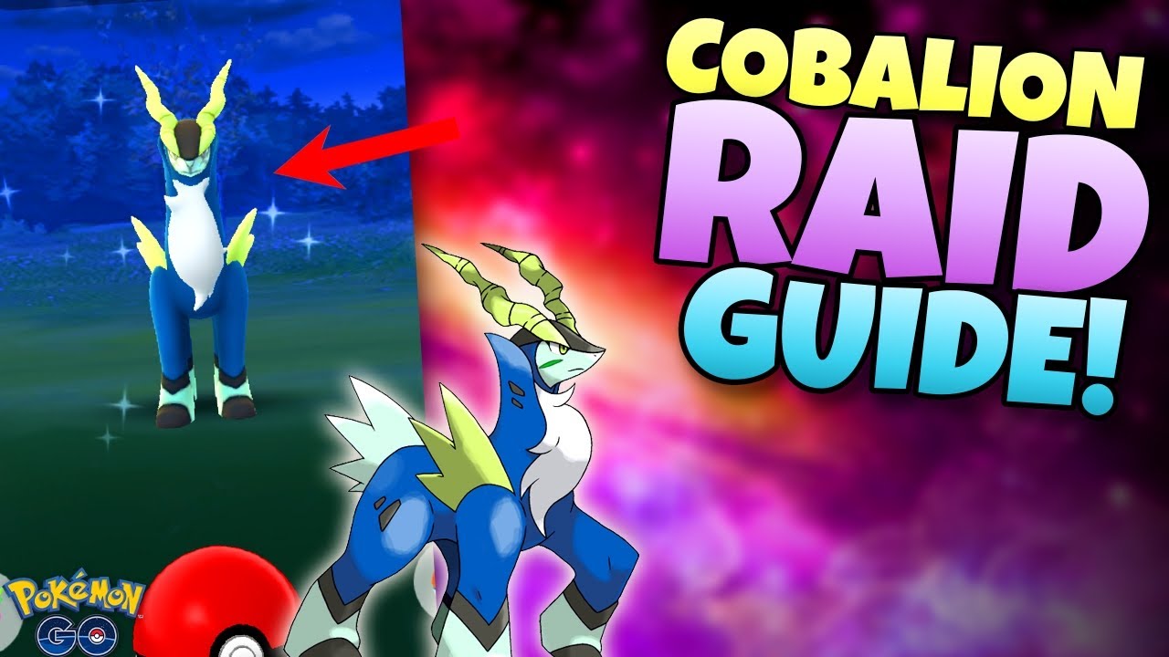 HOW TO GET SHINY COBALION!!  Pokémon GO Raid Guide!