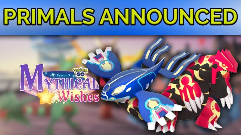 PRIMAL GROUDON AND PRIMAL KYOGRE ARE COMING! NEW MEGA HOEEN STARTER EVENT | POKÉMON GO NEWS